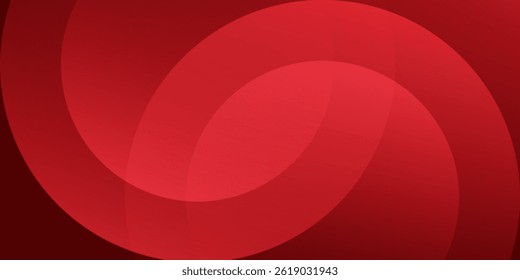 Fondo abstracto rojo. Composición de Formas dinámicas. Vector Eps10