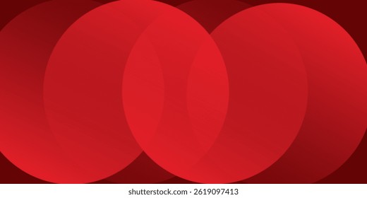 Red abstract background. Dynamic shapes composition. Eps10 vector