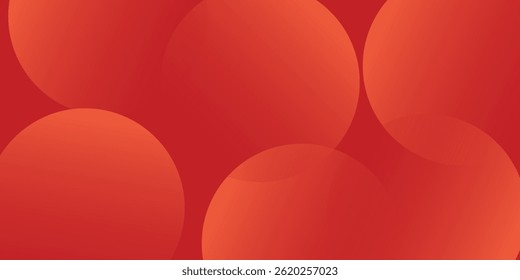 Red abstract background. Dynamic shapes composition. Eps10