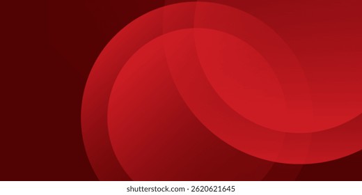 Fondo abstracto rojo. Composición de Formas dinámicas.