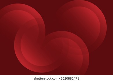 Roter abstrakter Hintergrund. Dynamische Formenzusammensetzung. EPS10