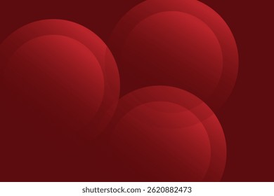 Red abstract background. Dynamic shapes composition. Eps10