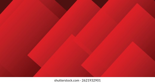 Fundo abstrato vermelho. Composição de formas dinâmicas. plano de fundo do vetor eps10