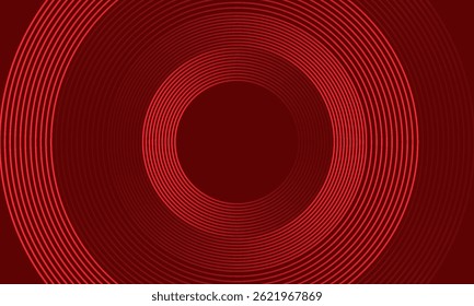 Fundo abstrato vermelho. Composição de formas dinâmicas. Vetor Eps10