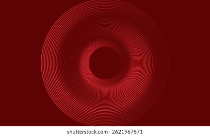 Red abstract background. Dynamic shapes composition. Eps10 vector