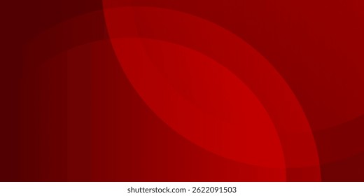 Red abstract background. Dynamic shapes composition. Eps10 vector