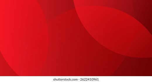 Red abstract background. Dynamic shapes composition. Eps10 vector