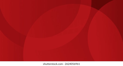 Red abstract background. Dynamic shapes composition.