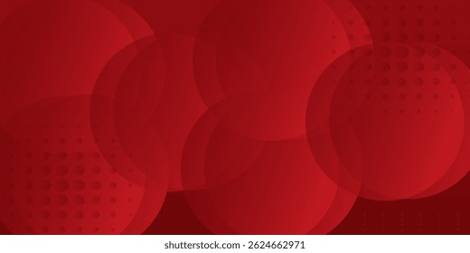 Fondo abstracto rojo. Composición de Formas dinámicas. Vector Eps10