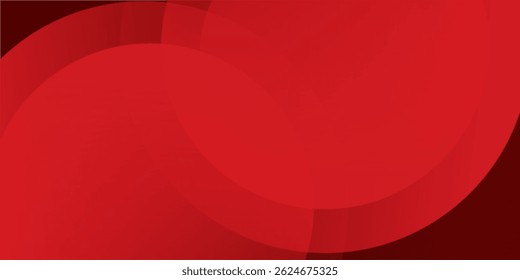 Fondo abstracto rojo. Composición de Formas dinámicas. Vector Eps10