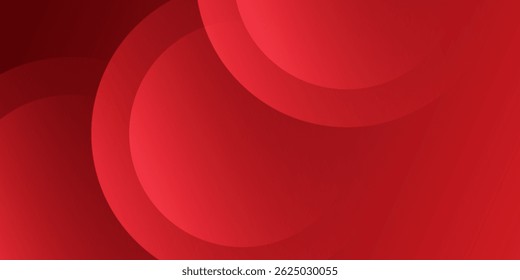 Fondo abstracto rojo. Composición de Formas dinámicas. Vector Eps10