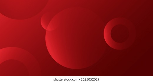 Red abstract background. Dynamic shapes composition. Eps10 vector