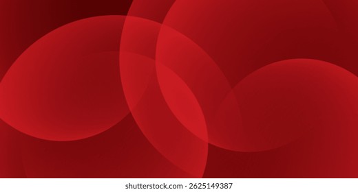 Fondo abstracto rojo. Composición de Formas dinámicas. Vector Eps10