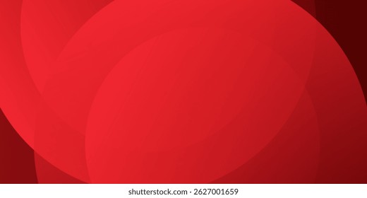 Fondo abstracto rojo. Composición de Formas dinámicas. Vector Eps10