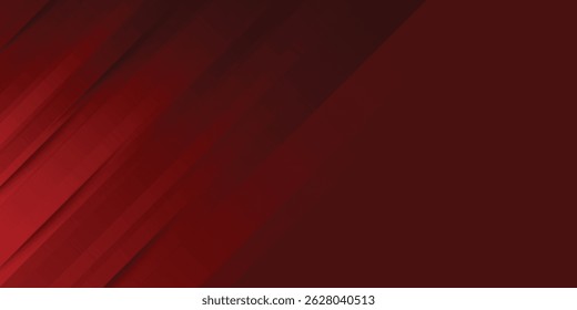 Red abstract background. Dynamic shapes composition abstract modern red background