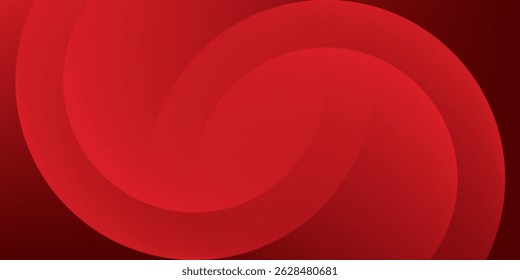 Red abstract background. Dynamic shapes composition. Eps10 vector