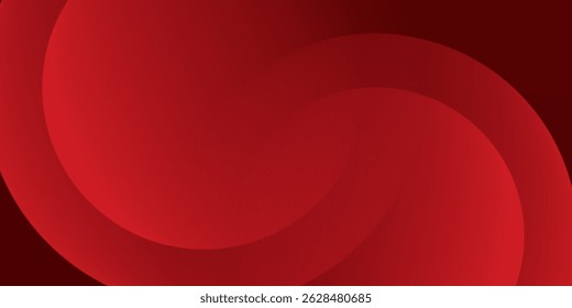 Red abstract background. Dynamic shapes composition. Eps10 