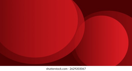 Red abstract background. Dynamic shapes composition. vector EPS 10