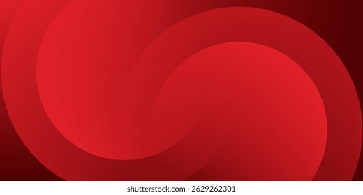 Fondo abstracto rojo. Composición de Formas dinámicas. Vector Eps10