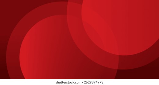 Fundo abstrato vermelho. Composição de formas dinâmicas. Vetor Eps10