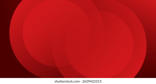 Red abstract background. Dynamic shapes composition. Eps10 vector