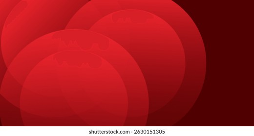 Red abstract background. Dynamic shapes composition art. Eps10 vector