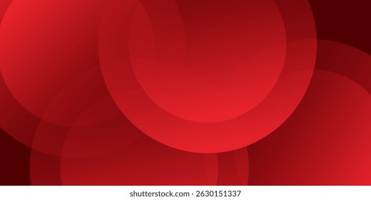 Fundo abstrato vermelho. Vetor Eps10 de composição de formas dinâmicas