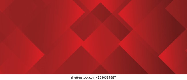 Red abstract background. Dynamic shapes composition. Eps10 vector