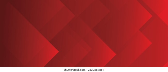 Fundo abstrato vermelho. Composição de formas dinâmicas. Vetor Eps10