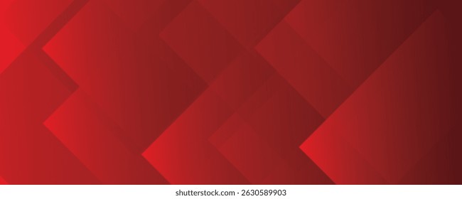 Red abstract background. Dynamic shapes composition. Eps10 vector