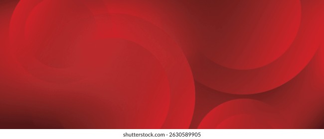 Fundo abstrato vermelho. Composição de formas dinâmicas. Vetor Eps10