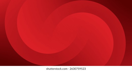 Fondo abstracto rojo. Composición de Formas dinámicas. Vector Eps10