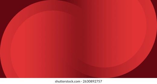 Red abstract background. Dynamic shapes composition red shape circle 
