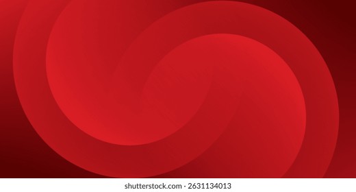 Red abstract background. Dynamic shapes composition. Eps10 vector