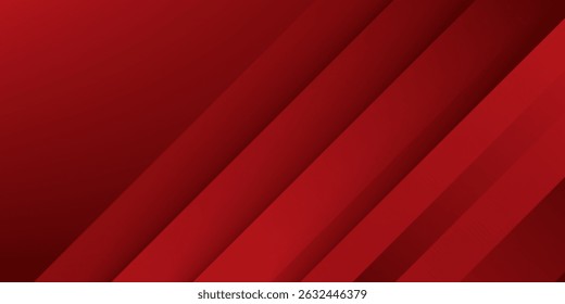 Roter abstrakter Hintergrund. Dynamische Formenzusammensetzung. EPS10-Vektor