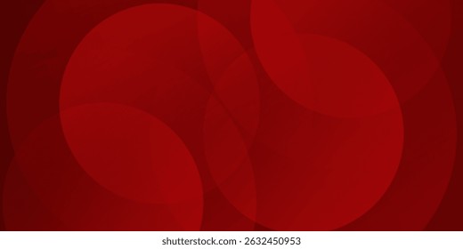 Red abstract background. Dynamic shapes composition. illustration