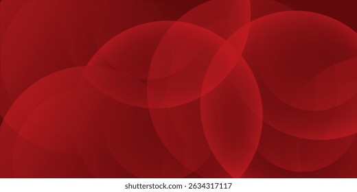 Red abstract background. Dynamic shapes composition. Eps10 vector