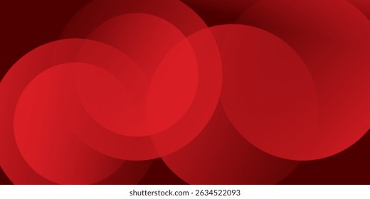 Roter abstrakter Hintergrund. Dynamische Formenzusammensetzung. Vektorgrafik. modern. EPS10