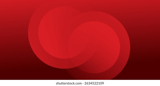 Red abstract background. Dynamic shapes composition. vector illustration. modern