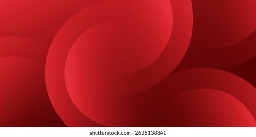Fondo abstracto rojo. Composición de Formas dinámicas. Vector Eps10