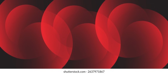 Red abstract background. Dynamic shapes composition.  vectors. eps 10