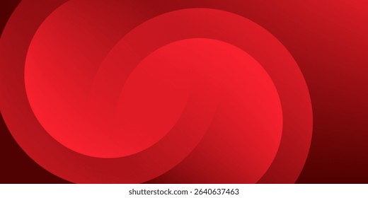 Red abstract background. Dynamic shapes composition. Eps10 vector