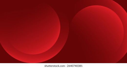 Red abstract background. Dynamic shapes composition. Eps10 vector