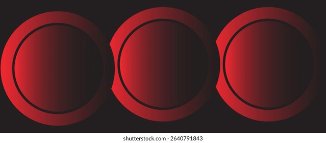 Red abstract background. Dynamic shapes composition.  vectors