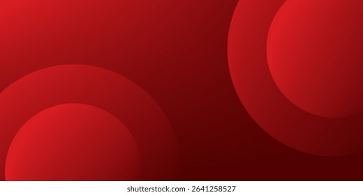 Red abstract background. Dynamic shapes composition.