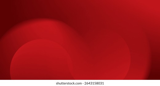 Red abstract background. Dynamic shapes composition. Eps10 vector