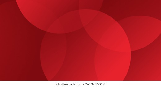 Red abstract background. Dynamic shapes composition. Eps10 vector
