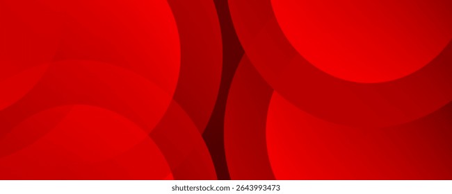 Red abstract background. Dynamic shapes composition. Eps10