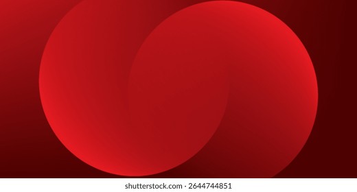 Fondo abstracto rojo. Composición de Formas dinámicas. Vector Eps10