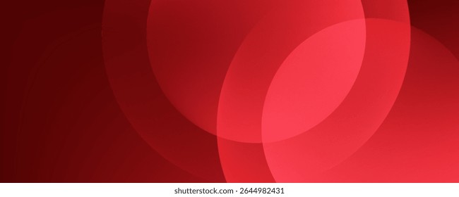 Red abstract background. Dynamic shapes composition.vector eps10